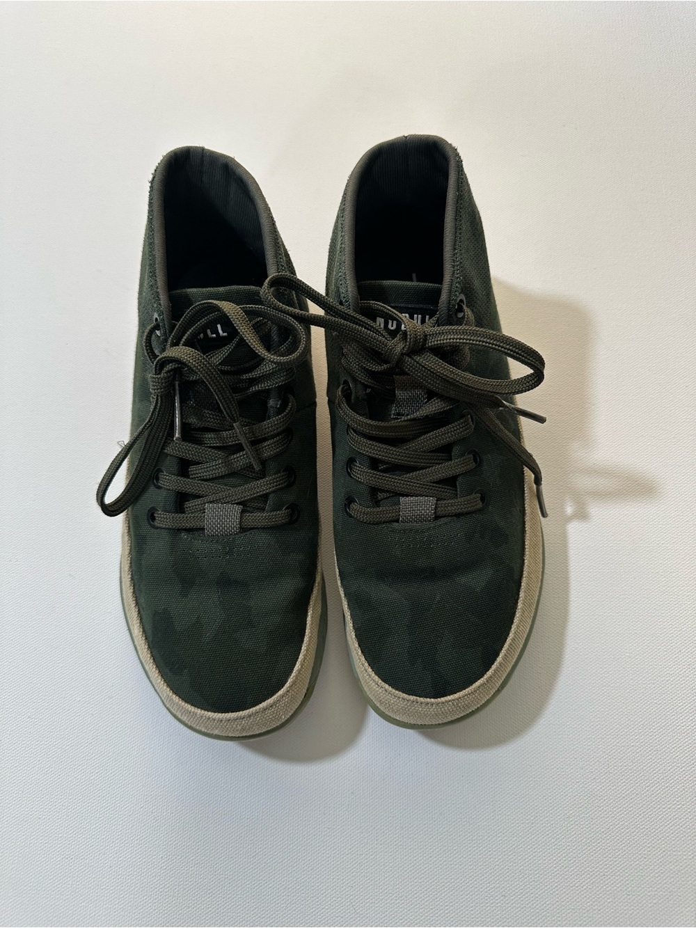 NOBULL Forest Camo Canvas Mid Trainer - Women's 8 / Men's 6.5